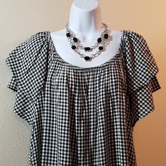 Terra & Sky Tops - NWT peasant blouse